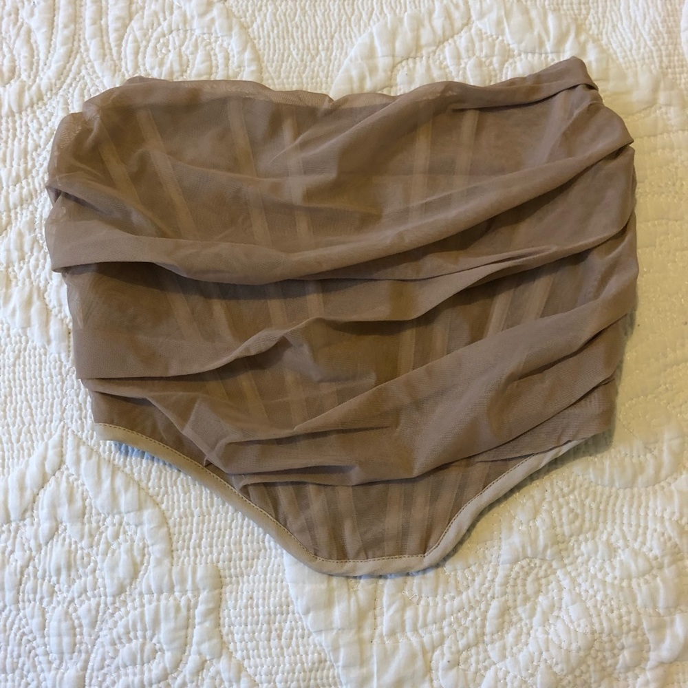 Princess Polly Avery Bustier Champagne - Picture 3 of 5